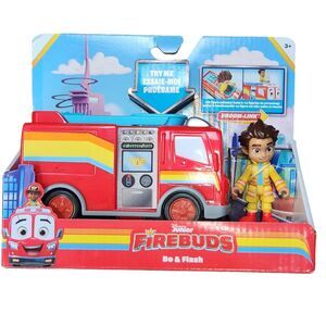 NEW Firebuds‎ Disney Feature Bo & Flash Toy Vehicle Firetruck